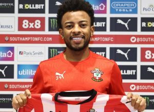 Wellington, lateral do Southampton. Foto: Divulgação.
