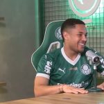 Vitor Roque, novo reforço do Palmeiras. Foto: Reprodução.