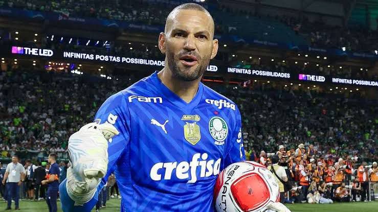 Weverton, goleiro do Palmeiras. Foto: Reprodução.