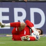 Rafael fecha o gol contra o Galo. (Foto: Rubens Chiri/SPFC)