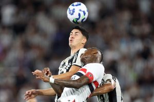 São Paulo cede empate contra o Botafogo no Nilton Santos. (Foto: Vitor Silva/Botafogo)