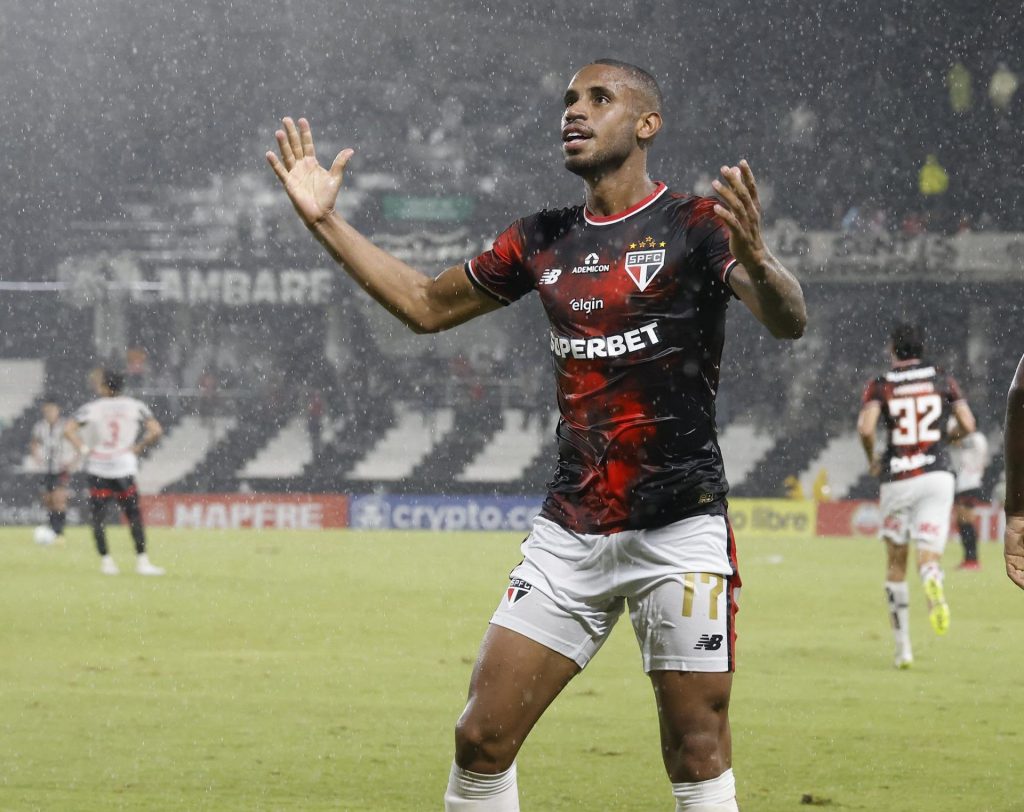 André Silva é o artilheiro do São Paulo em 2025. (Foto: Rubens Chiri/SPFC)
