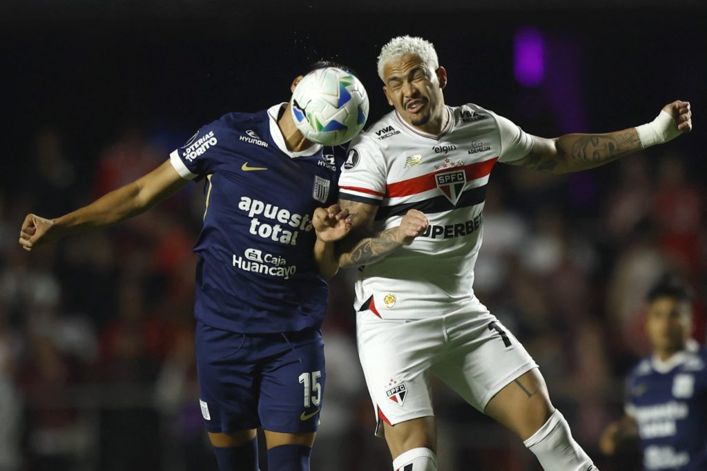 São Paulo dorme no segundo tempo e cede empate no MorumBIS. (Foto: X da Libertadores)