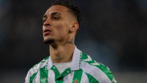 Antony, jogador do Real Betis. Foto; Reprodução/ Real Betis