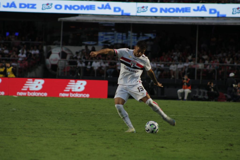 Enzo Diaz se tornou peça chave no São Paulo FC. Foto: Guilherme Eduardo