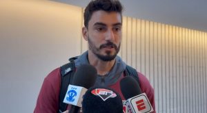Rafael, arqueiro do SPFC. Foto: Reprodução/ Gabriel Sá