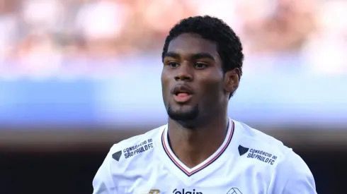 Lucas Ferreira, destaque do Tricolor em 2025. Foto: Marcelo Zambrana/AGIF