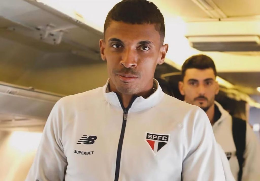 Luiz Gustavo. Foto: Reprodução/ SPFC
