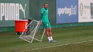 Mayke. Foto: Cesar Greco/Palmeiras