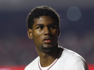 Lucas Ferreira é uma das joias do São Paulo. (Foto: Rubens Chiri/SPFC)