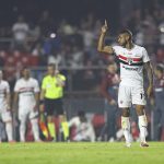 André Silva é o artilheiro do São Paulo em 2025. (Foto: Rubens Chiri e Paulo Pinto/SPFC)