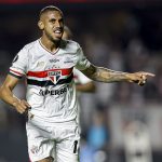 André Silva é o artilheiro do São Paulo em 2025. (Foto: Rubens Chiri e Paulo Pinto/SPFC)