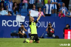 Antony é destaque no futebol espanhol. (Foto: X de LaLiga)