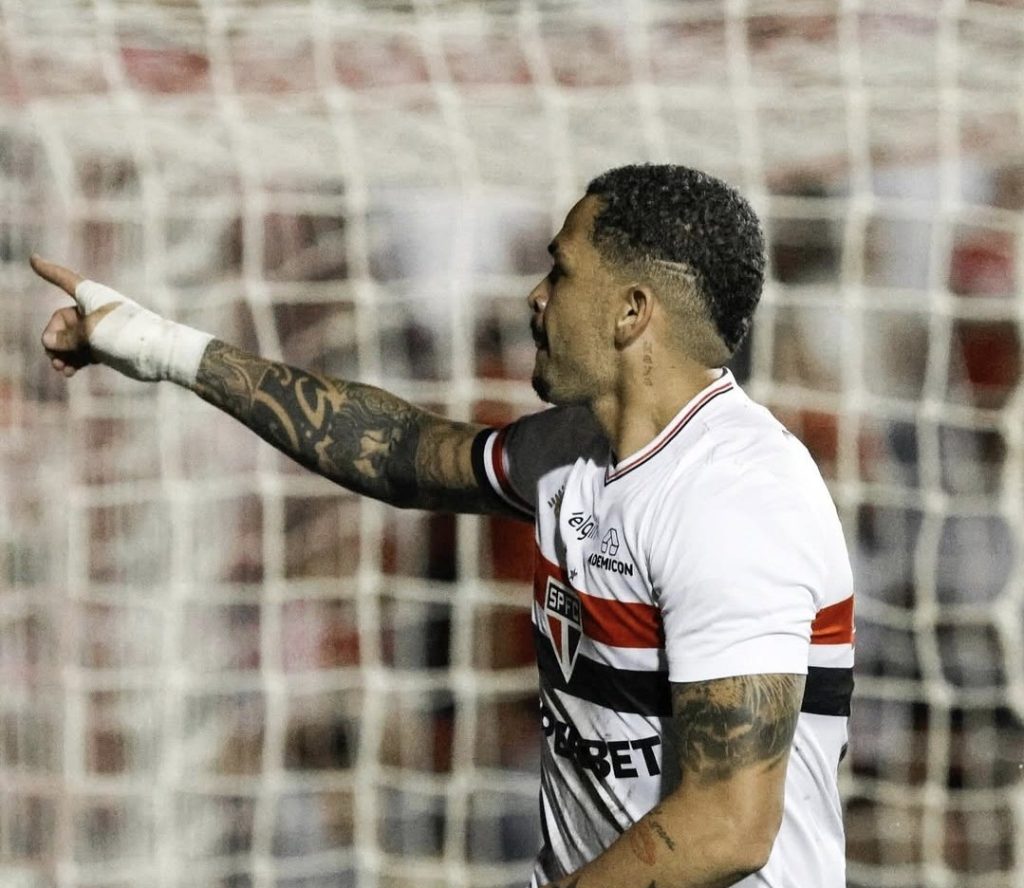 São Paulo vence o Náutico, com gol de Luciano. (Foto: X do SPFC)