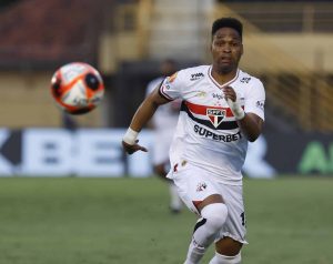 Wendell ainda não rendeu o esperado no São Paulo. (Foto: Rubens Chiri/SPFC)