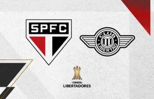 SPFC x Libertad. Foto: Reprodução.