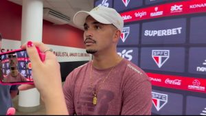 Luciano, atleta do São Paulo FC. Foto: Reprodução.