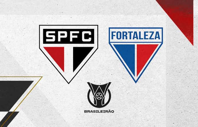Foto Reprodução. SPFC x Fortaleza.