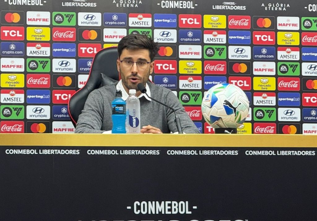 Mariano Levisman, técnico do Talleres. Foto: Reprodução.