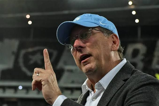 Textor é o dono da SAF do Botafogo. Foto> Vitor Silva
