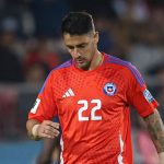 Fernando Zampedri em ação pelo Chile. Foto: Divulgação.
