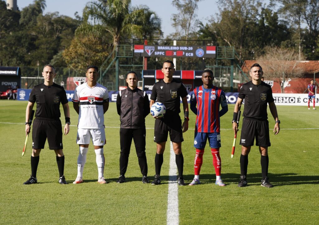 Ryan Francisco foi emprestado ao time sub-20 do São Paulo. (Foto: Rubens Chiri/SPFC)