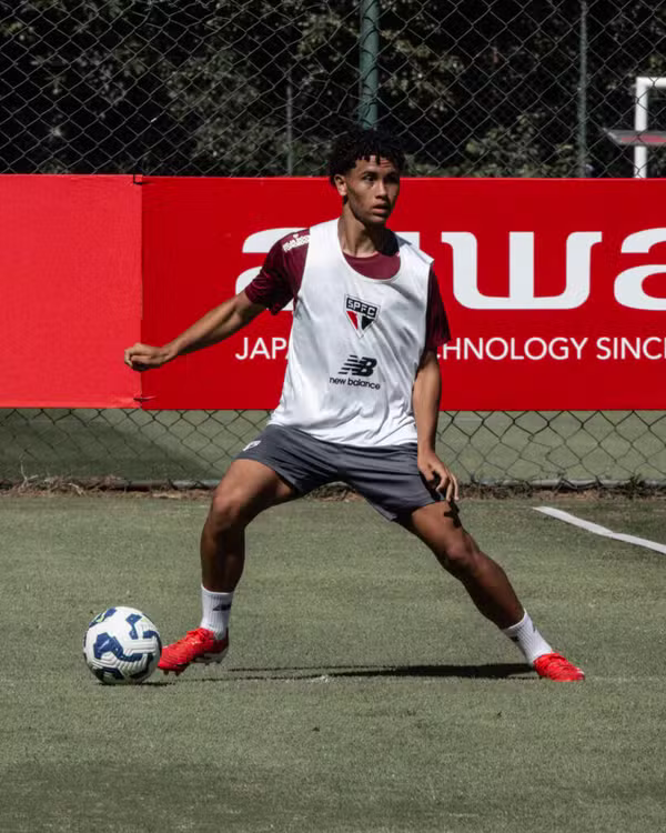 Angelo foi negociado pelo São Paulo. (Foto: Erico Leonan/SPFC)