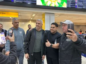 Crespo vai ser apresentado no São Paulo. (Foto: Bruno Giufrida)