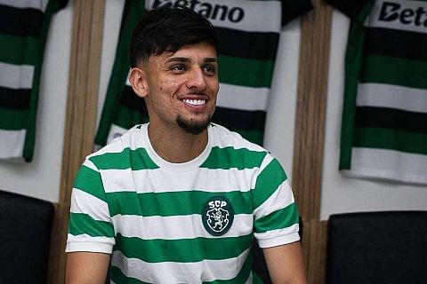 Biel, atleta do Sporting-POR. Foto: Reprodução.