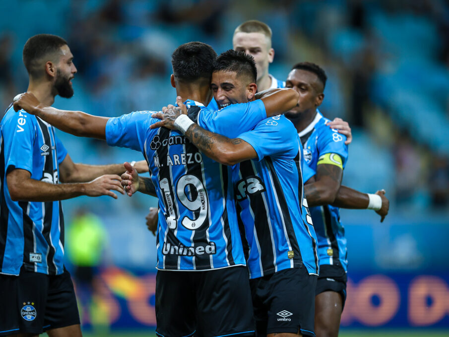 Arezo. Foto: Lucas Uebel/Grêmio