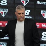 Crespo foi oficialmente apresentado no São Paulo. Foto: Guilherme Eduardo
