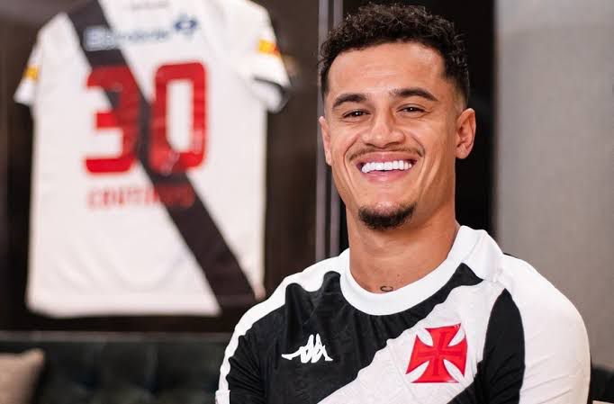 Coutinho, atleta do Vasco da Gama. Foto: Reprodução/Vasco