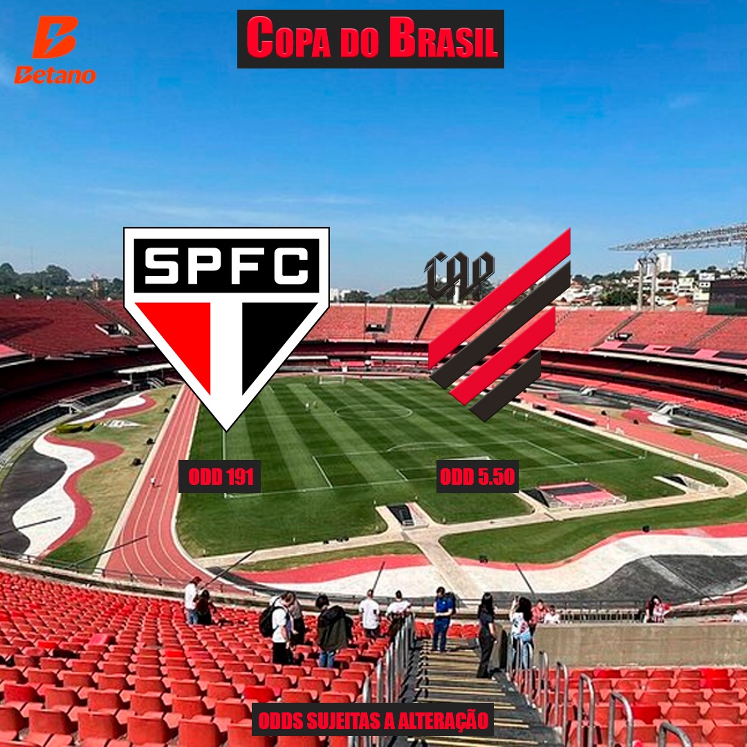 Prognóstico - São Paulo x Athletico-PR - Copa do Brasil 2025 - Nação ...