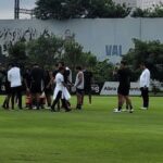 Torcida Organizada do Corinthians invade o CT Joaquim Grava. Foto: Reprodução.