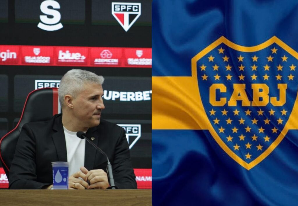 Crespo é o tecnico do São Paulo FC. Foto: Guilherme Eduardo.