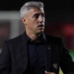 Crespo é o técnico do São Paulo FC. Foto: Reprodução.
