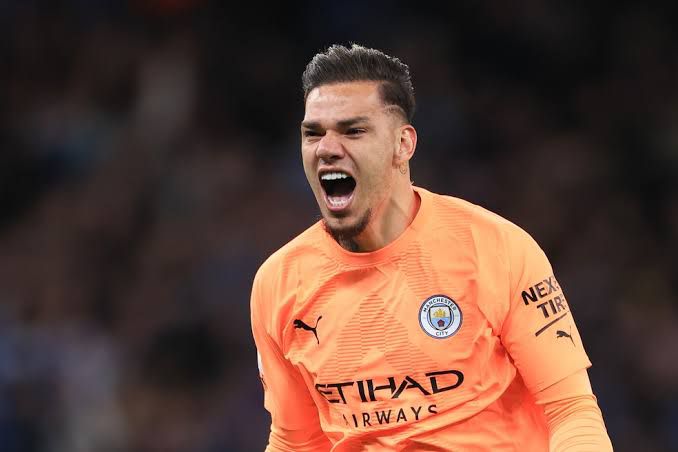 Ederson, goleiro do Manchester City e cria do São Paulo FC. Foto: Reprodução.