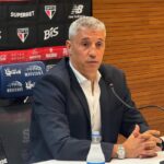 Hernan Crespo é o técnico do São Paulo FC. Foto: Ganriel Sá