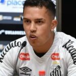 Igor Vinicius foi apresentado ao Santos. Foto> Raul Baretta.