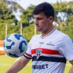 Gonzalo Tapia, atleta do São Paulo FC. Foto: Rubens Chiri