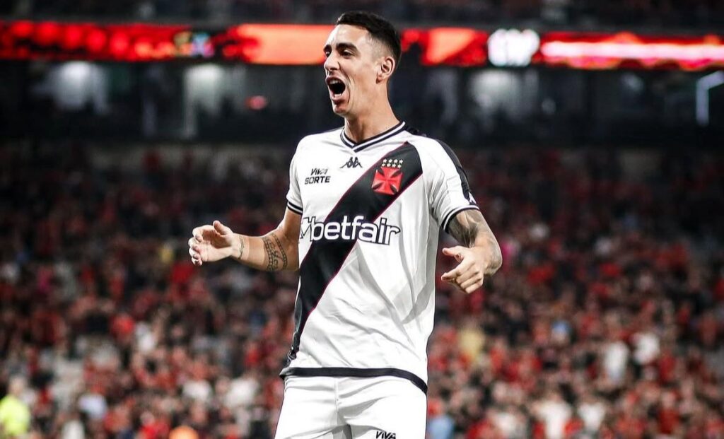 Puma Rodriguez, jogador do Vasco da Gama. Foto: Reprodução.