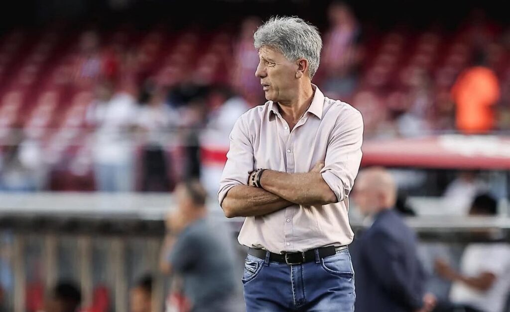 Renato Gaúcho, técnico do Fluminense. Foto: Divulgação.