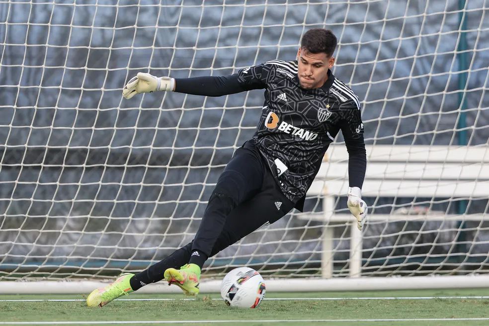 Matheus Mendes, atleta do Galo. Foto: Pedro Souza/CAM