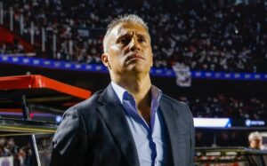 Crespo é quem comando o São Paulo em 2025. Foto: Rubens Chiri