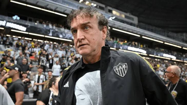 Cuca é o técnico do Galo em 2025. Foto: Divulgação/Galo