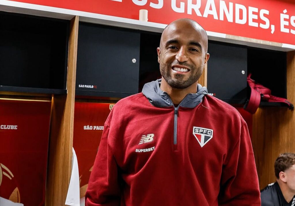 Lucas Moura, atleta do São Paulo FC. Foto: Reprodução.