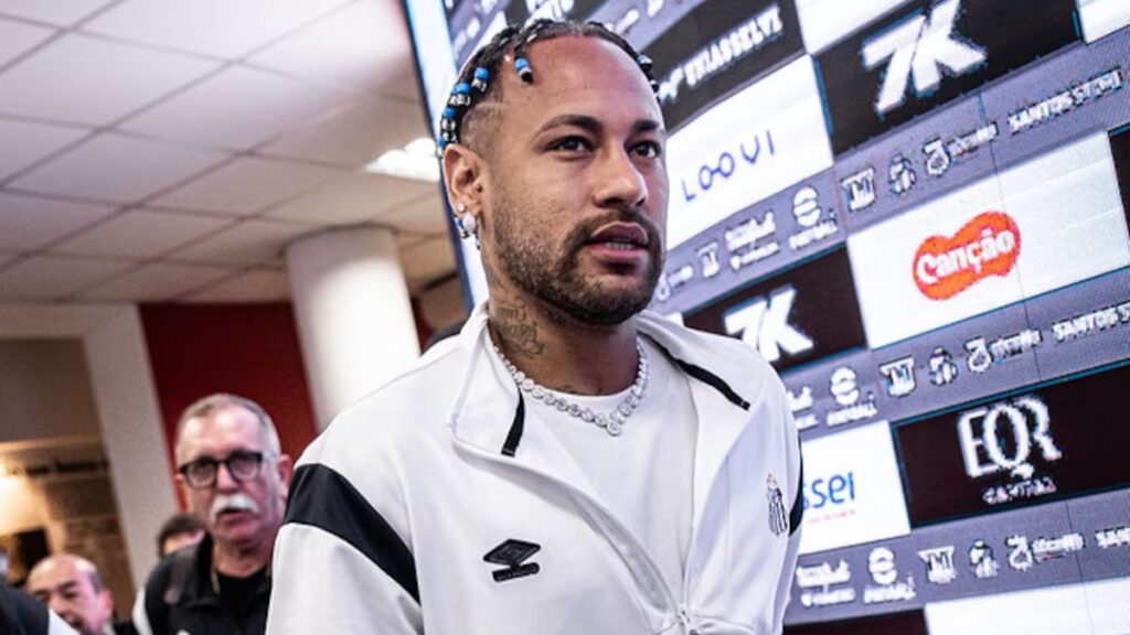 Neymar, atleta do Santos. Foto> Raul Baretta.