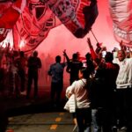 Torcida do São Paulo em festa no MorumBis. Foto: Reprodução.