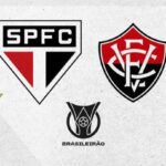 SPFC x Vitória. Foto: Reprodução.