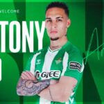 Antony é o novo reforço do Real Bétis. Foto: Divulgação.